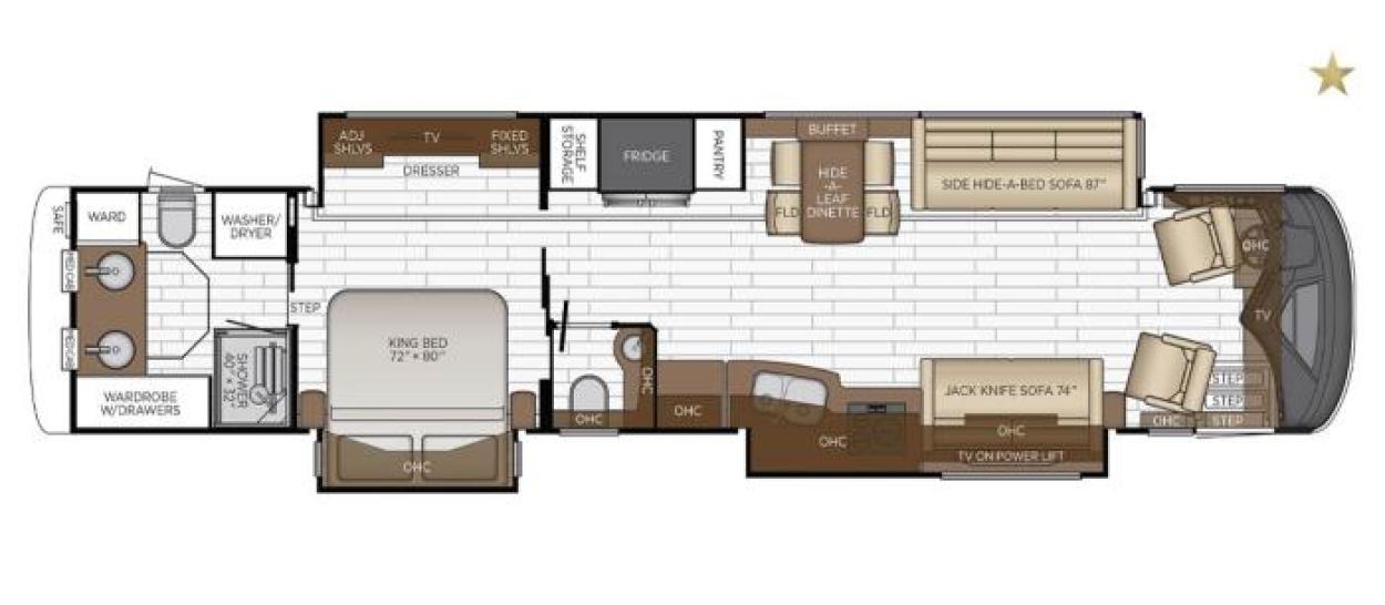 2023 Essex 4595 Floorplan