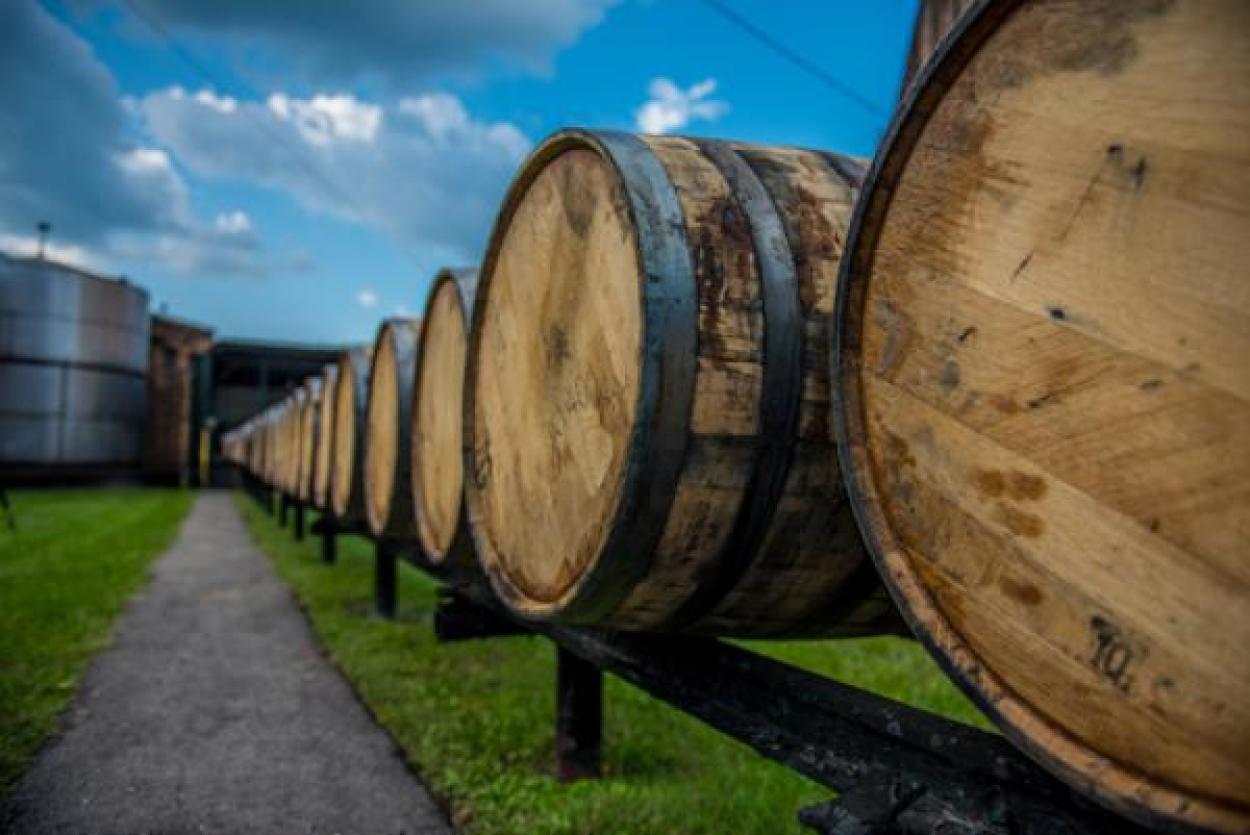 Bourbon barrels