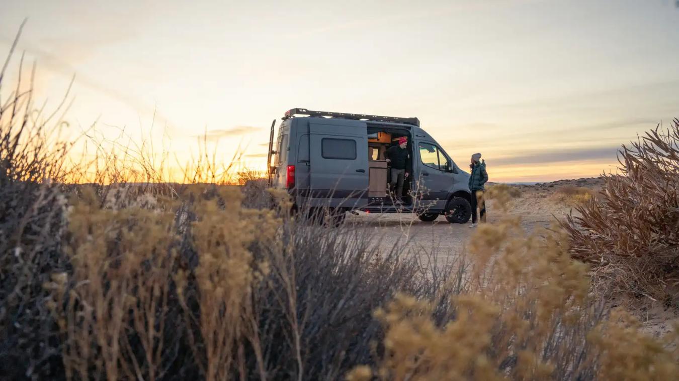 Revel in a desert landscape