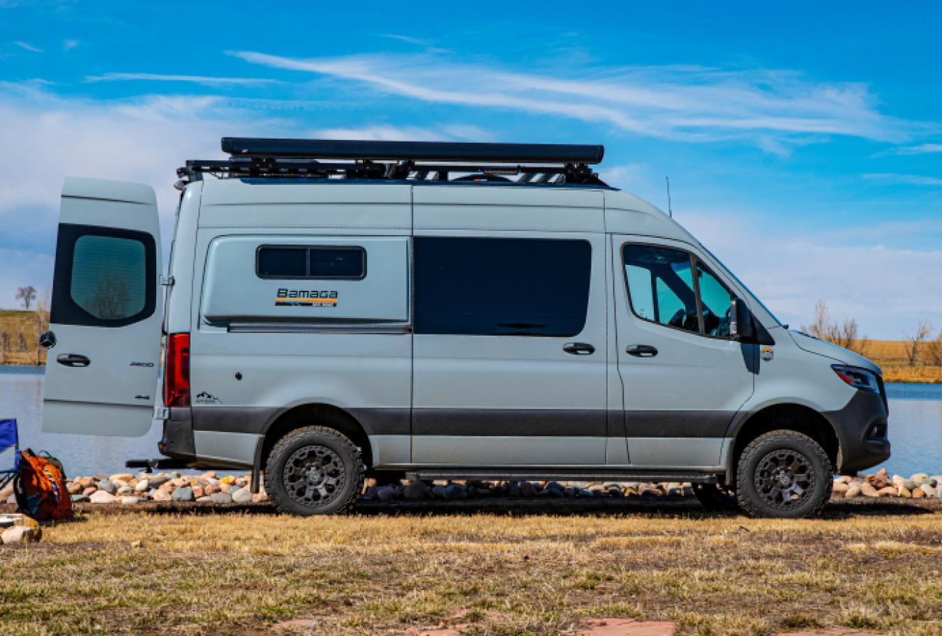 Sideview of an Antero Adventure Van