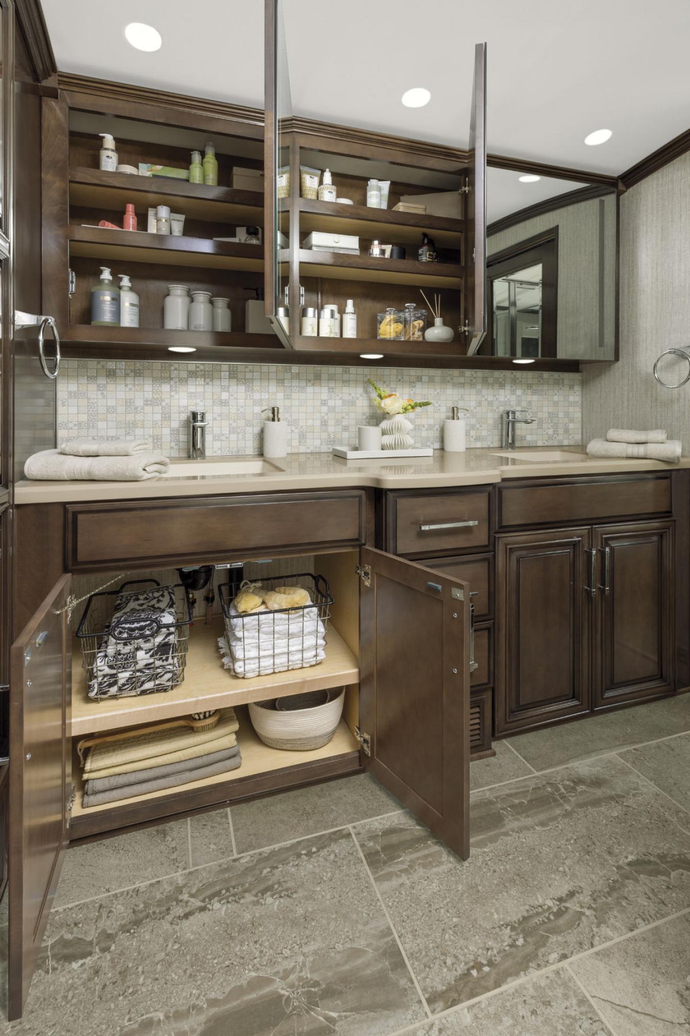 Bathroom storage