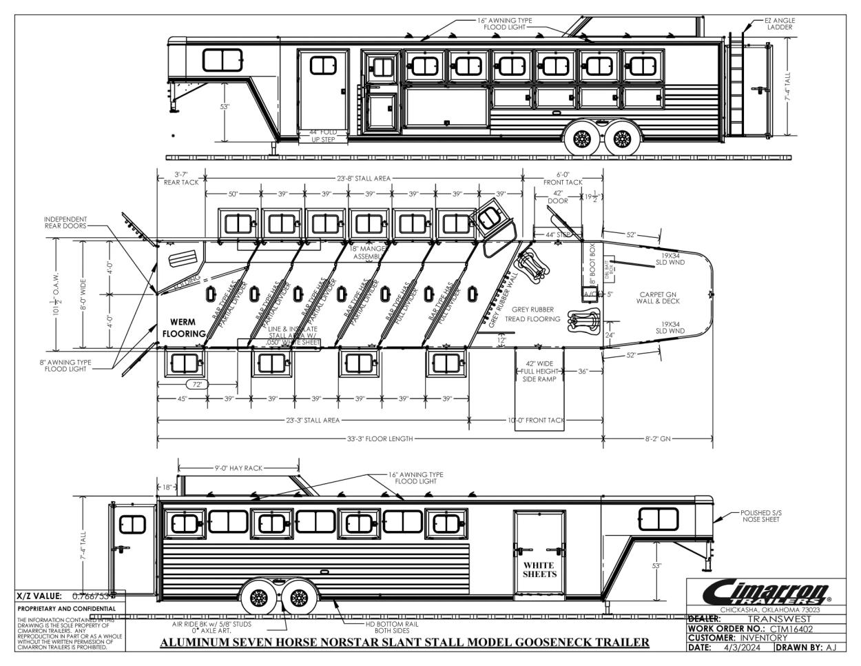 2025 Cimarron Norstar 7hgn 