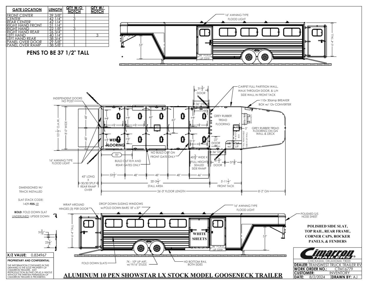 2025 Cimarron Showstar LX 