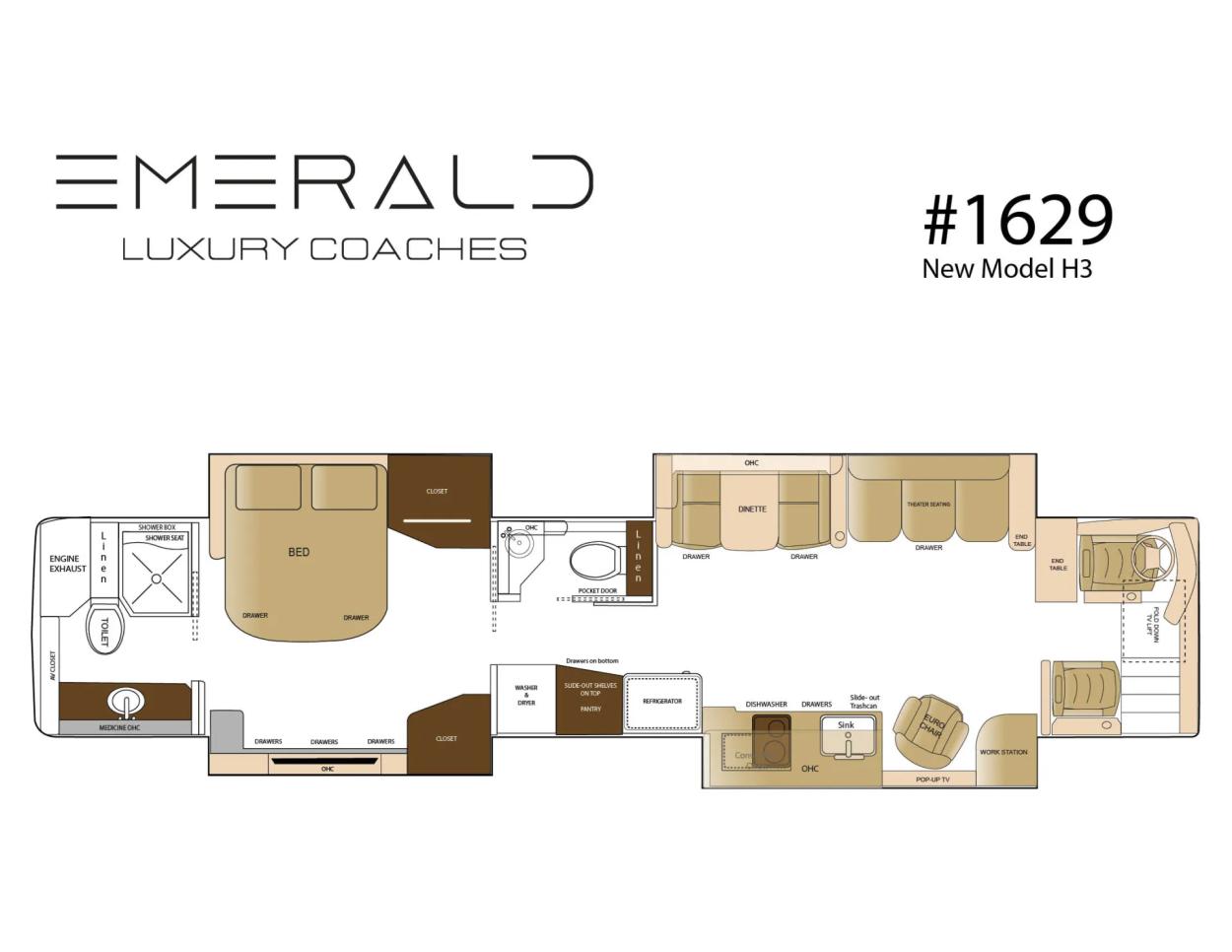 2025 Emerald Prevost H3-45 | Photo 2 of 2