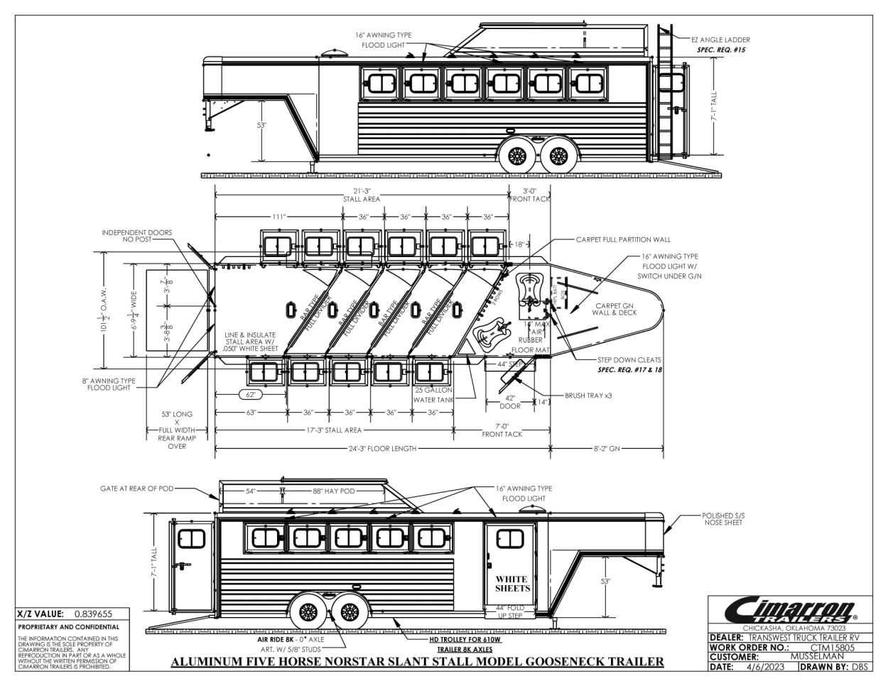 2024 Cimarron Norstar 5HGN 