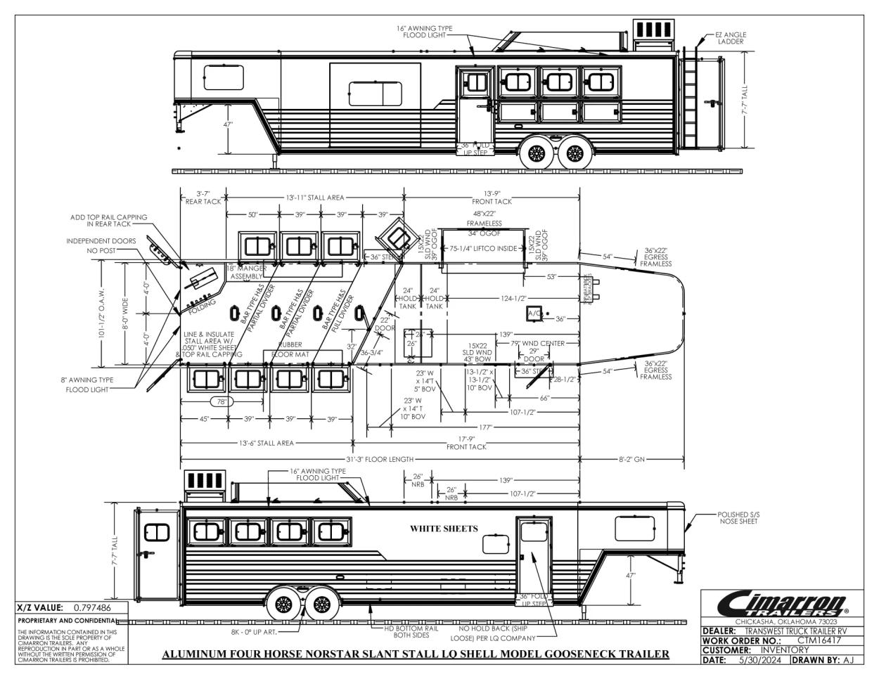 2025 Cimarron Norstar 4HLQ 