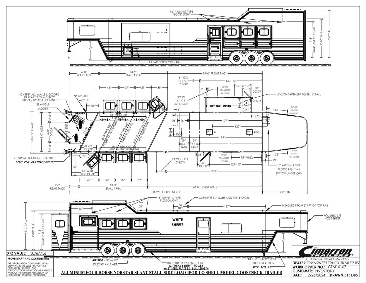 2024 Cimarron Norstar 4HLQ