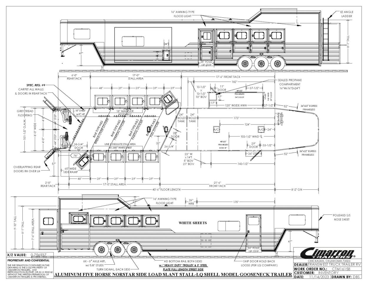 2024 Cimarron Norstar 5HLQ 