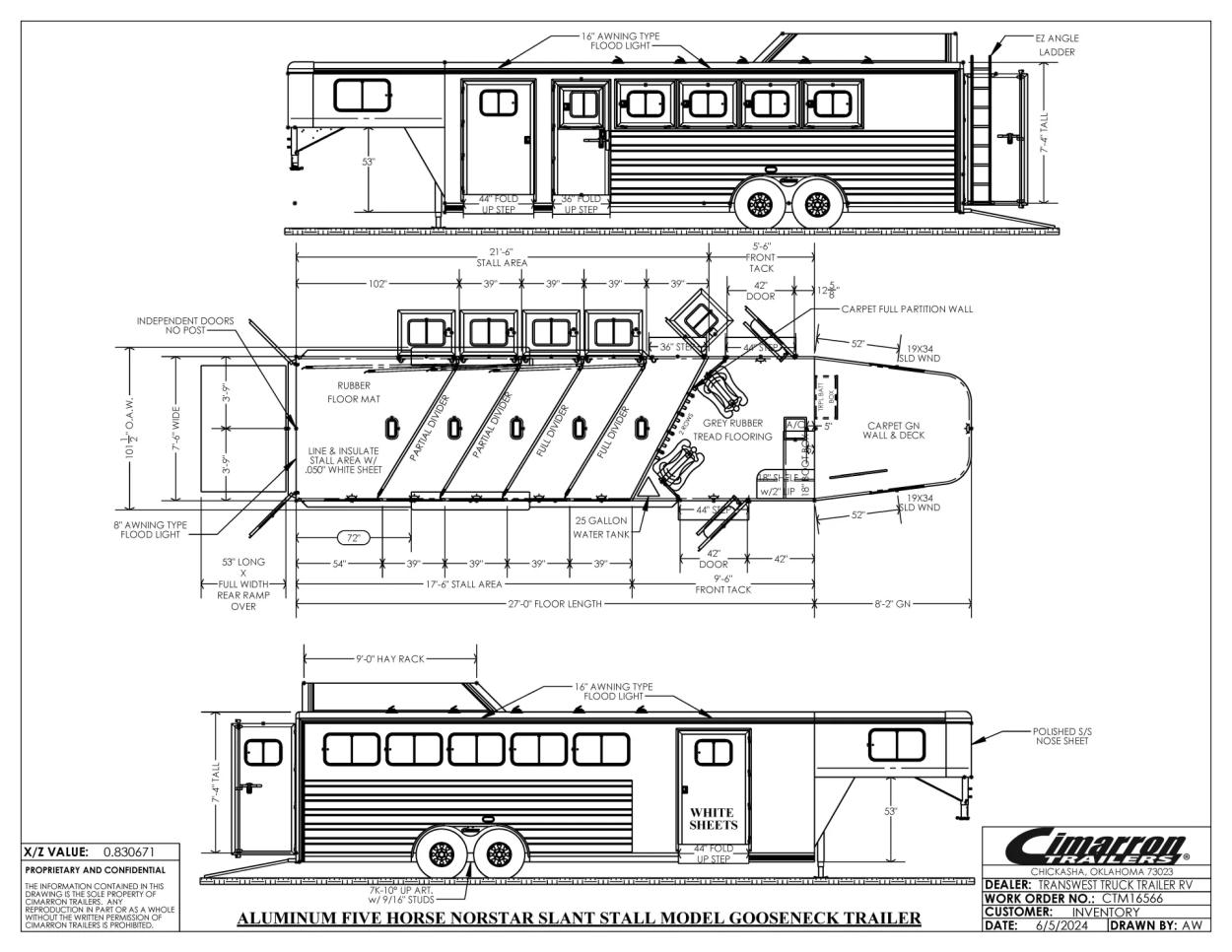 2025 Cimarron Norstar 5HGN 