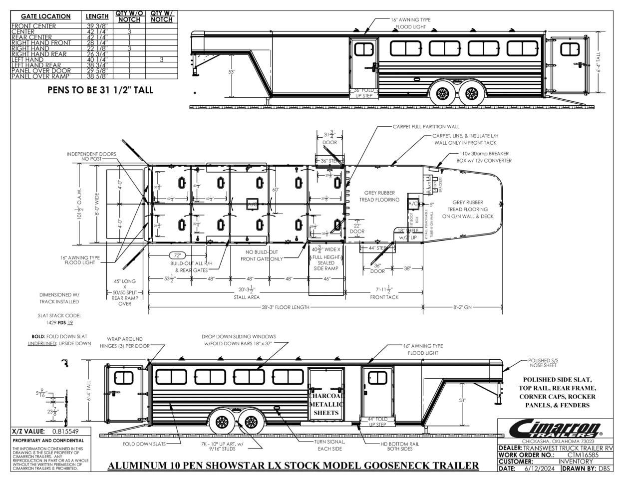 2025 Cimarron Showstar LX 