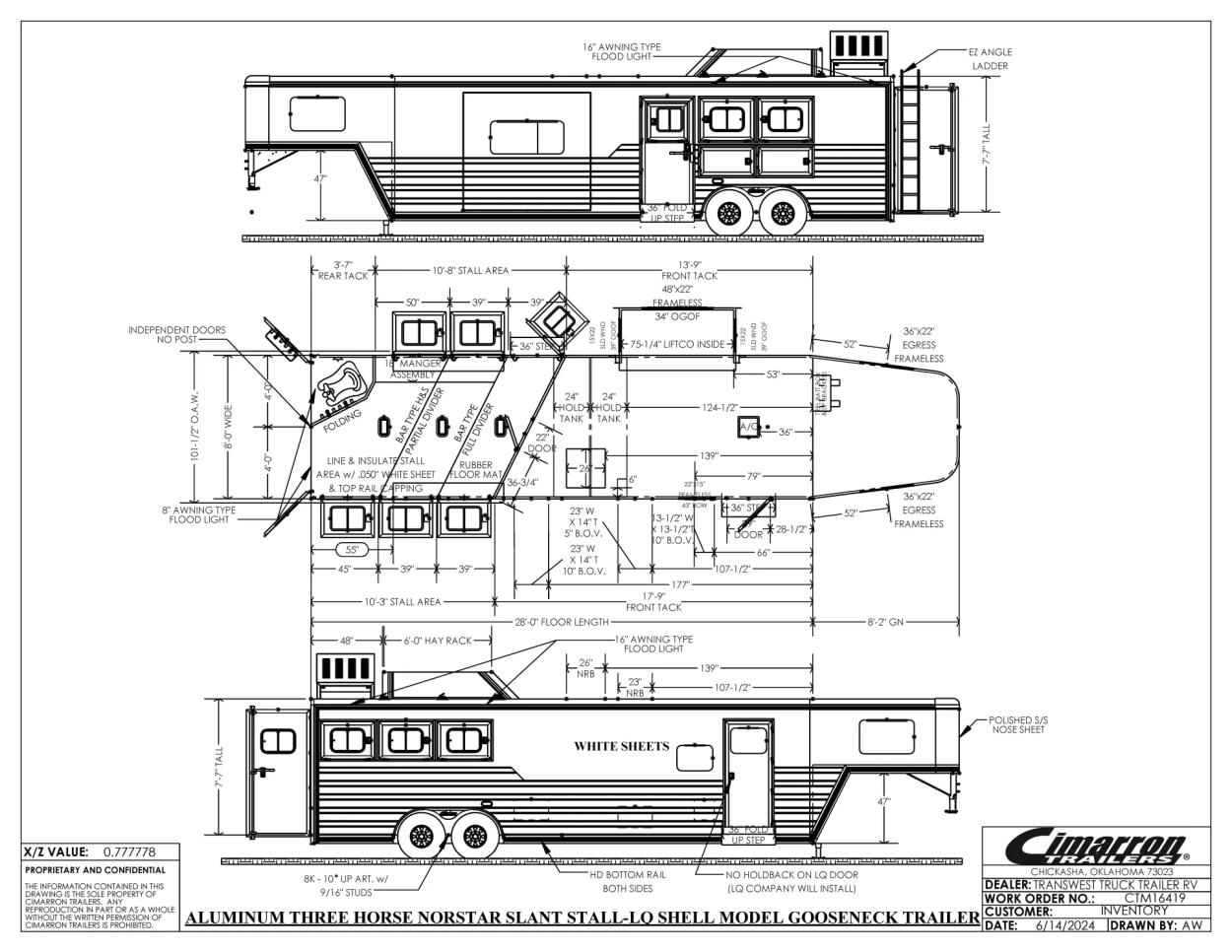 2025 Cimarron Norstar 3HLQ 