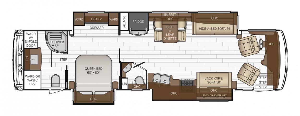 2023 Newmar Dutch Star 3736 Floorplan