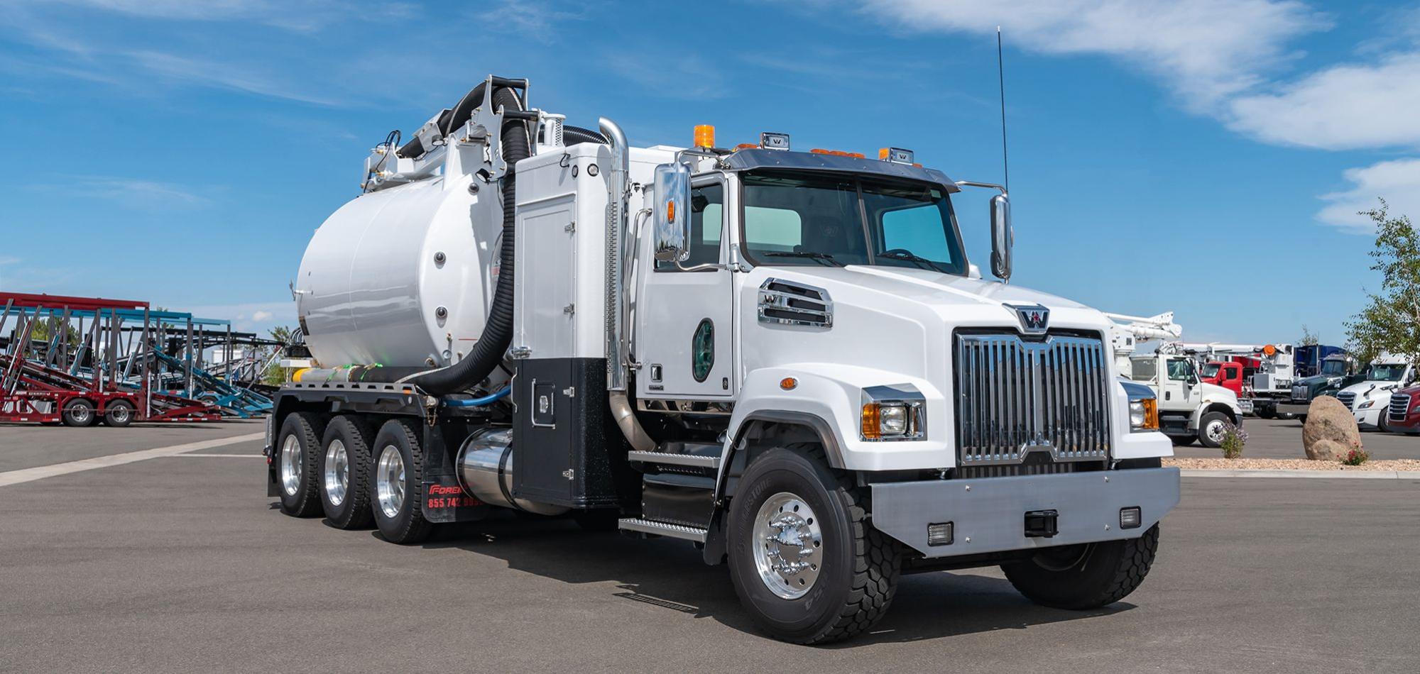 Hydrovac Truck