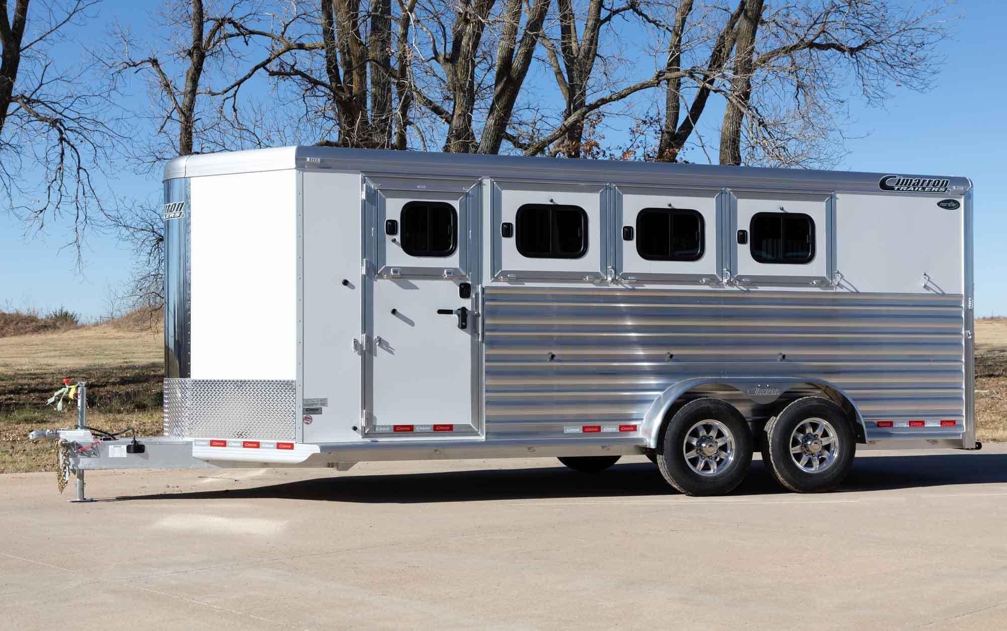 Cimarron Bumper Pull Horse Trailer